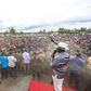 President William Ruto in Kehancha Town, Migori County