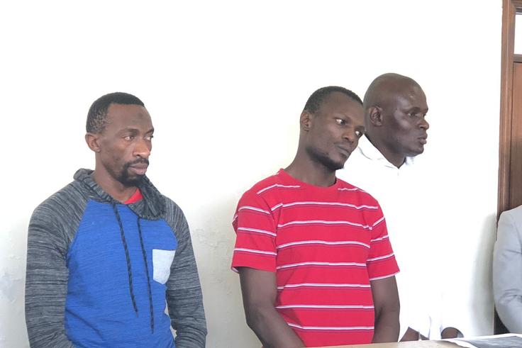 Suspects in MP Charles Were's murder in court