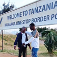 Baraka Joseph Machari at the Namanga Border Post