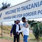 Baraka Joseph Machari at the Namanga Border Post