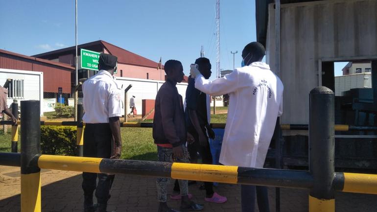 Malaba border on high alert as Kenya steps up Ebola screening