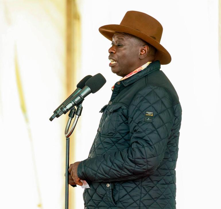 Former deputy president Rigathi gachagua hosts a delegation from Githunguri at his Wamunyoro home on Saturday 04th July 2026 (Image: Files)