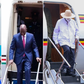 A collage of Presidents Samia Suluhu, William Ruto and Yoweri Museveni