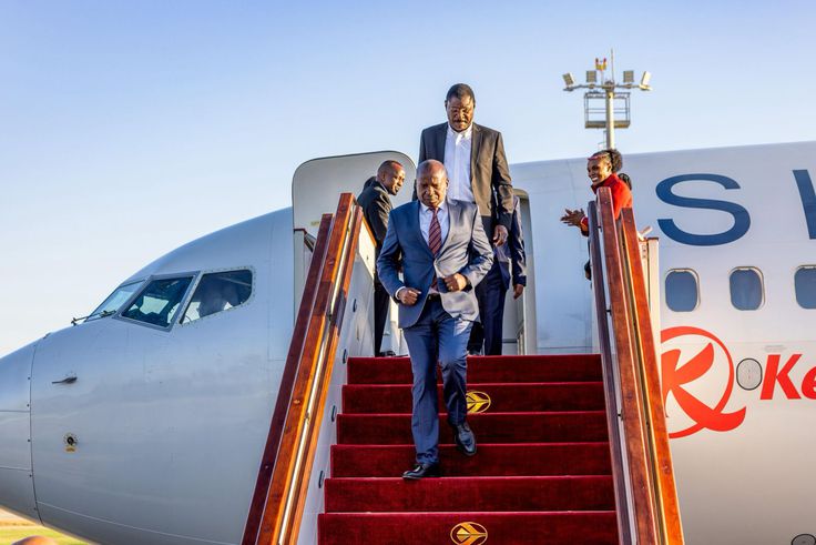 Deputy President Kithure Kindiki arrived in Algiers, Algeria, on Thursday to represent President William Ruto at the Fourth Intra-Africa Trade Fair (IATF2025).