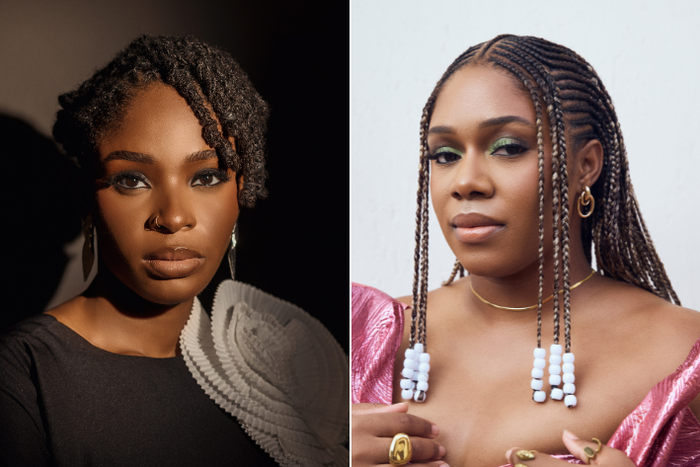 Ella Chikezie and Celestina Aleobua