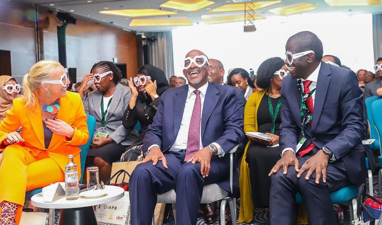 Health CS Aden Duale during the 2030 IN SIGHT LIVE Conference in Nairobi.