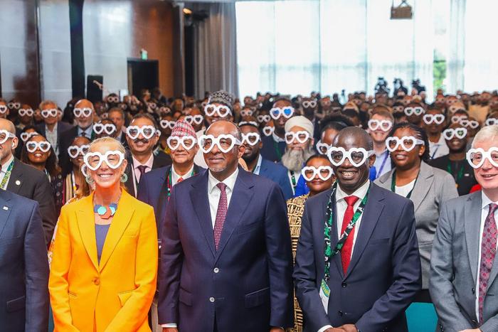 Health CS Aden Duale during the 2030 IN SIGHT LIVE Conference in Nairobi.