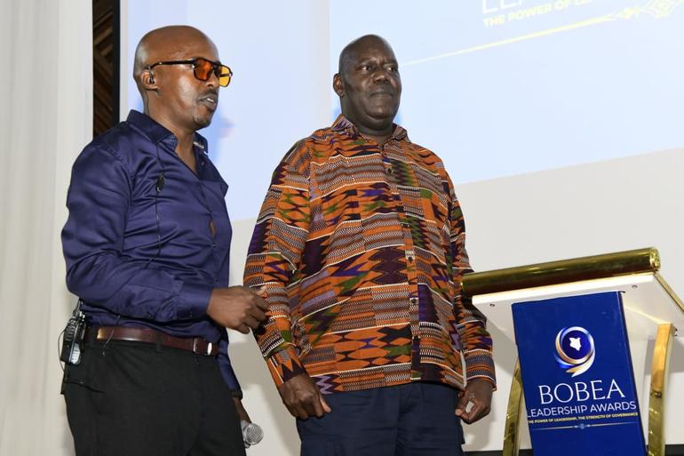 Chief Executive Officer of the College of Insurance, Dr. Ben Kajwang named Best-Performing CEO at the 2026 BOBEA Leadership Awards