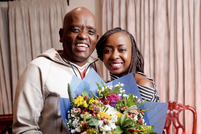 Head of Presidential Special Projects and Creative Economy Coordination Dennis Itumbi and former Citizen TV journalist Jacque Maribe