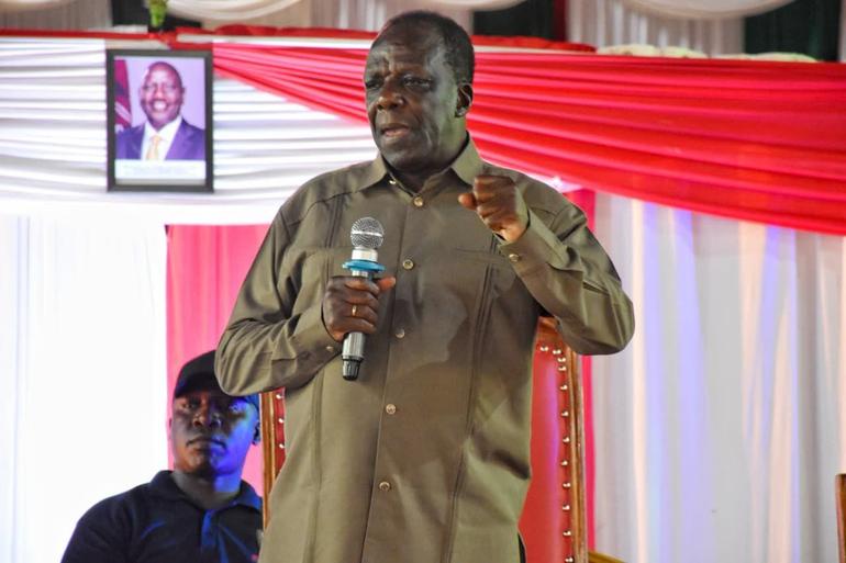 Cabinet Secretary for Cooperatives and MSMEs Development, Wycliffe Oparanya