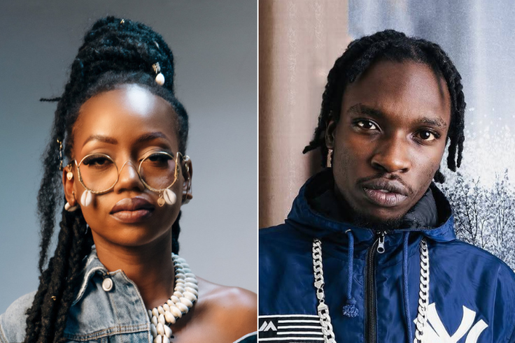 A collage of Njerae and Toxic Lyrikali