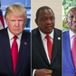 President Donald Trump, former President Uhuru Kenyatta and President William Ruto