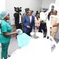 Kithure Kindiki and Aden Duale tour the National Police Level 4 Hospital in Nairobi on May 17, 2024