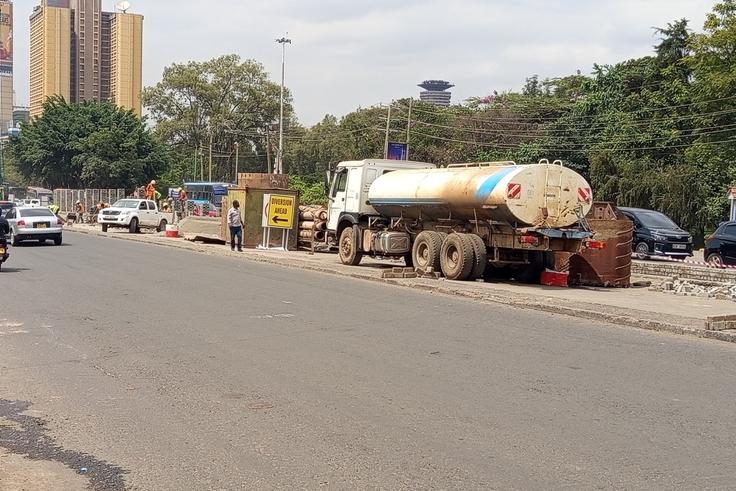 6 major projects by contractor behind Kenyatta Avenue viaduct