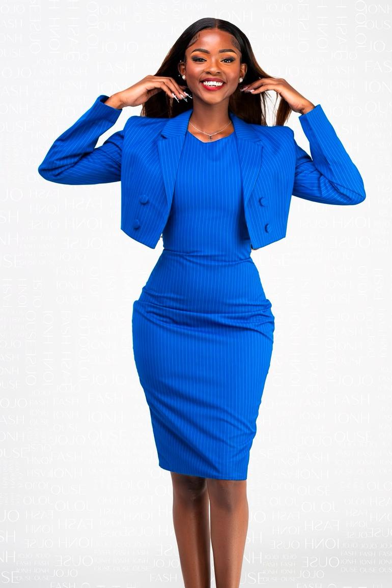 Kenyan fashion designer Jojo, owner of Jojo Fashion House