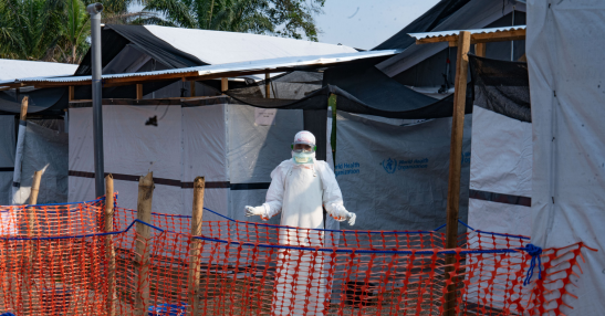 An Ebola quarantine facility. (Image: WHO)