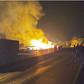 Fuel tanker explodes at Sachang'wan, forces Eldoret-Nakuru highway shutdown