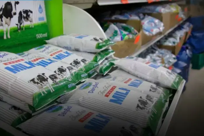 Brookside Dairy Best milk on sale at a supermarket (File Image)