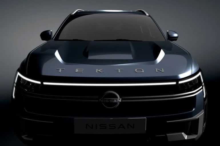 The mid-size Nissan Tekton SUV
