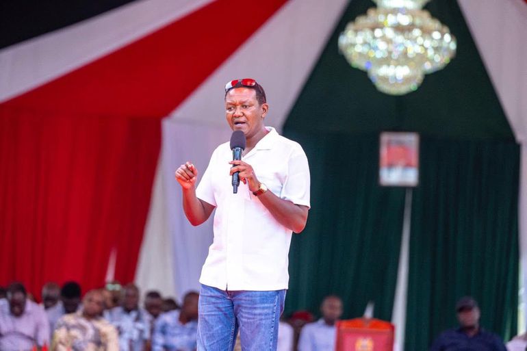 Labour CS Alfred Mutua speaks in Malindi on February 5, 2026