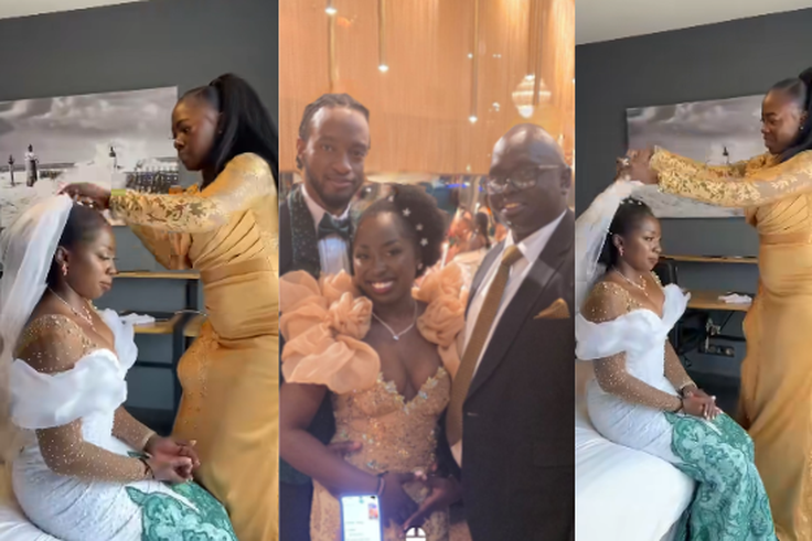 Akothee’s thoughtful gift & fashion statement as daughter Fancy weds lover