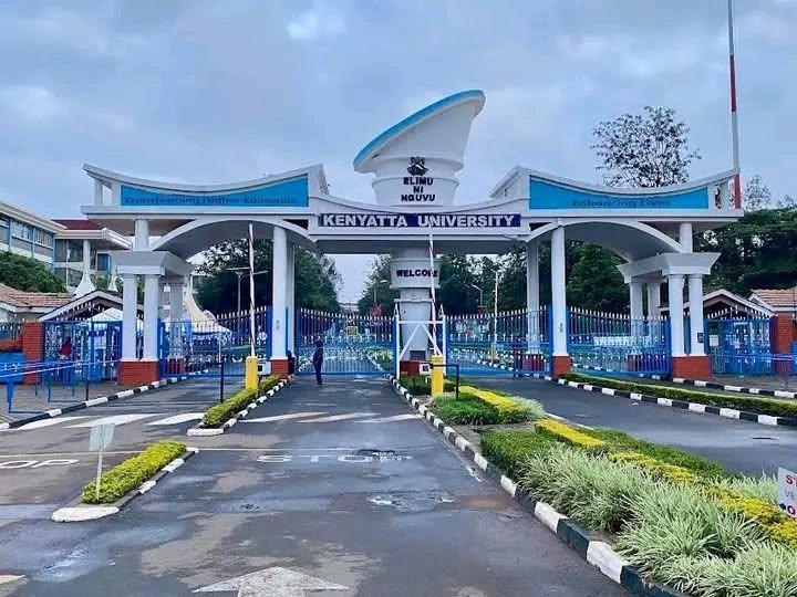 The main entrance of the Kenyatta University off Thika Road, near Kahawa Garrison (Image: Files)