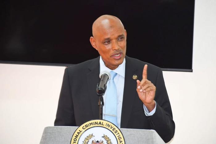 DCI Director Mohamed Amin