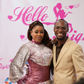 File image of Dr Ofweneke and Trisha Khalid at Hello Mr Right Season 5 premiere