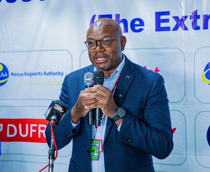 Kenya Airways CEO, Habil Waswani