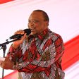 President Uhuru Kenyatta speaking during a Jubilee Grassroots leaders meeting in Muranga