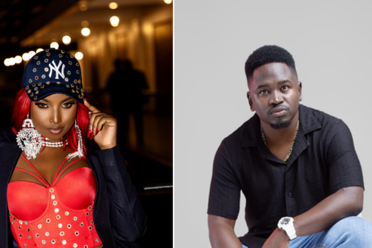 Claudia Naisabwa and Brian Aseli