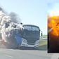 Scores escape death as Modern Coast bus catches fire along Nairobi-Nakuru highway