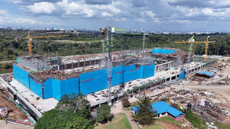 Bomas International Convention Complex construction