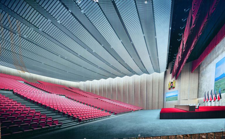 Proposed design of the Bomas International Convention Complex (BICC)