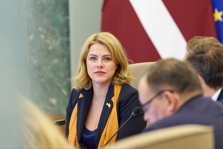 Evika Siliņa, Latvia's first female prime minister