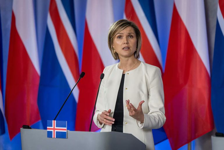 Iceland Prime Minister Kristrun Frostadottir