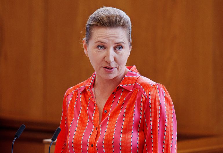 Danish Prime Minister Mette Frederiksen