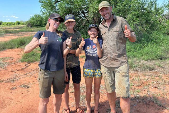 A family that went missing inside Tsavo East National Park. 