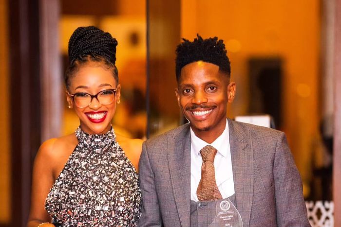 Lynn Njihia and Eric Omondi