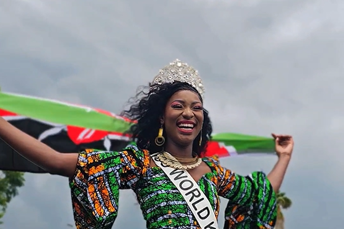 Grace Ramtu, the current Miss World Kenya 2024–2025,
