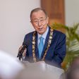 Former United Nations Secretary-General Ban Ki-moon at State House, Nairobi on July 8, 2025
