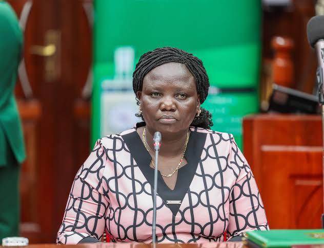 Beatrice Askul, the Cabinet Secretary for East African Community (EAC) Affairs and Regional Development