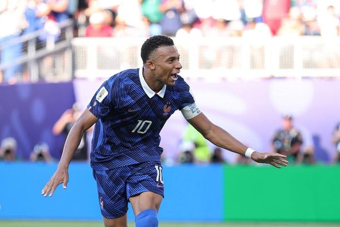 French Striker Kylian Mbappe
