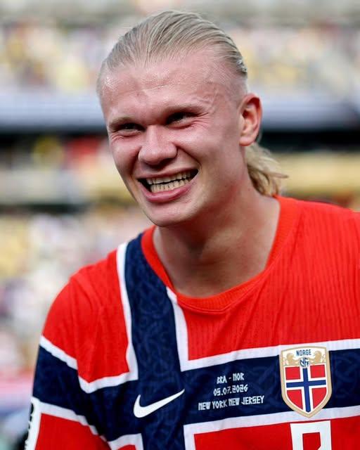 Norwigian striker Erling Haaland