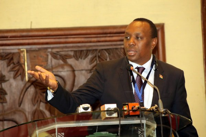 Former Sports Principal Secretary Ambassador Peter Kirimi Kaberia. (File Image)