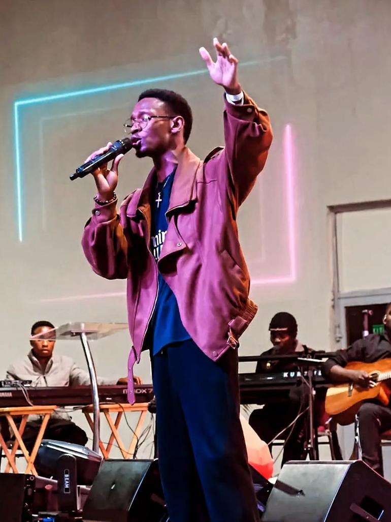 worship leader Moses Fortune