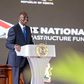 President William Ruto speaking after signing the National Infrastructure Bill at State House, Nairobi