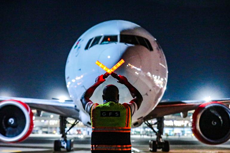 Kenya Airways has welcomed back its largest passenger aircraft, a Boeing 777-300ER