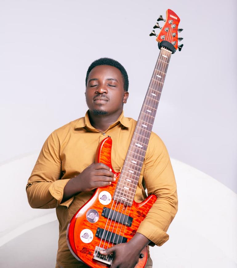 Congolese-born bassist Moise Basinza has built a reputation as one of Kenya's most sought-after session musicians and will be among the performers at this year's Kenya Hymn Festival (Image: Files)