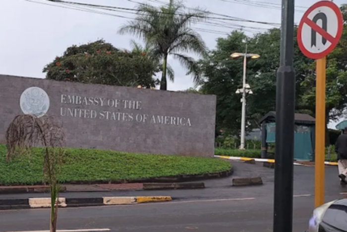 The United States Embassy in Nairobi, Kenya